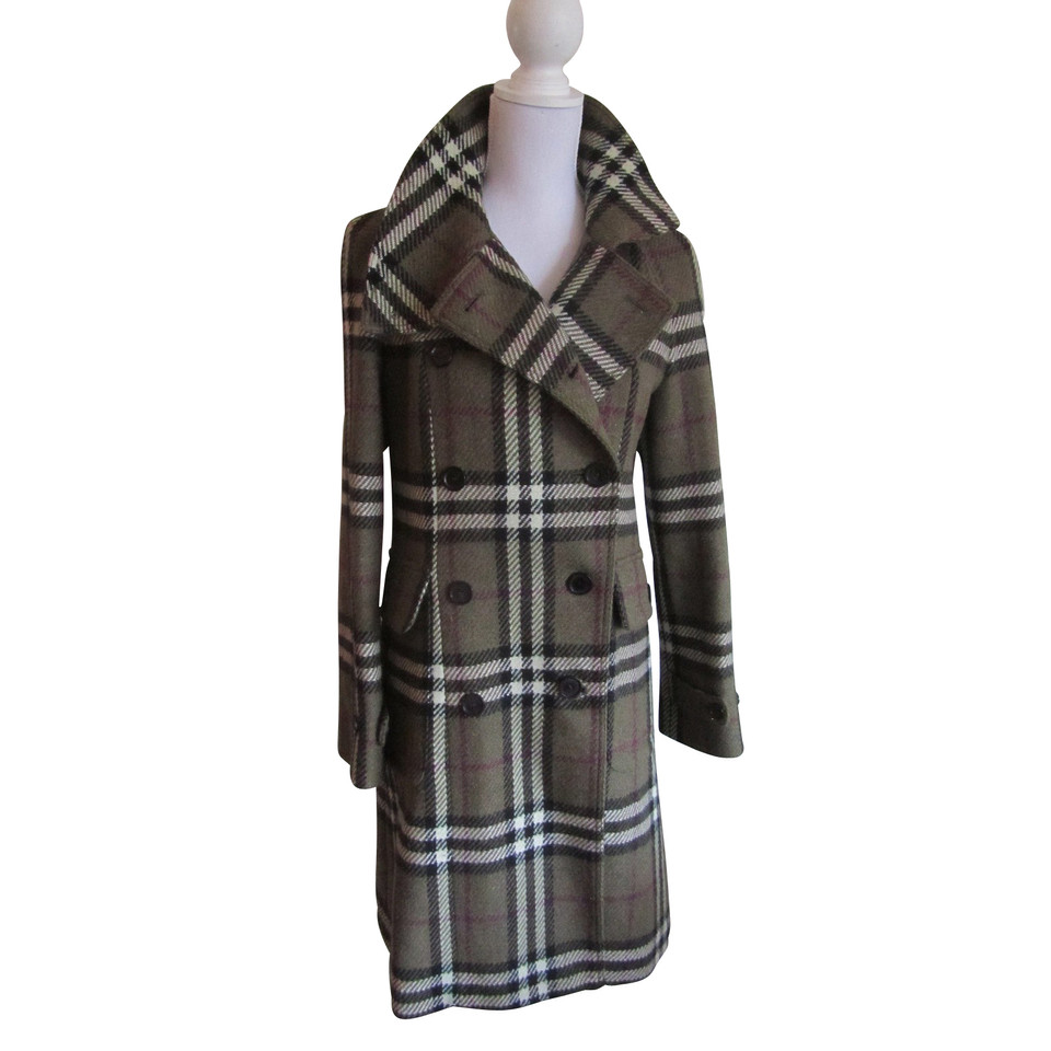 Burberry Lambswool controllato cappotto.
