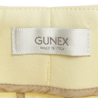 Gunex pantalon plissé à la crème