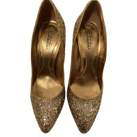 Sebastian Pumps/Peeptoes in Gold