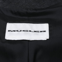 Mugler Blazer en Laine en Gris