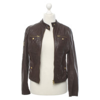 Fay Jacket/Coat Leather in Brown
