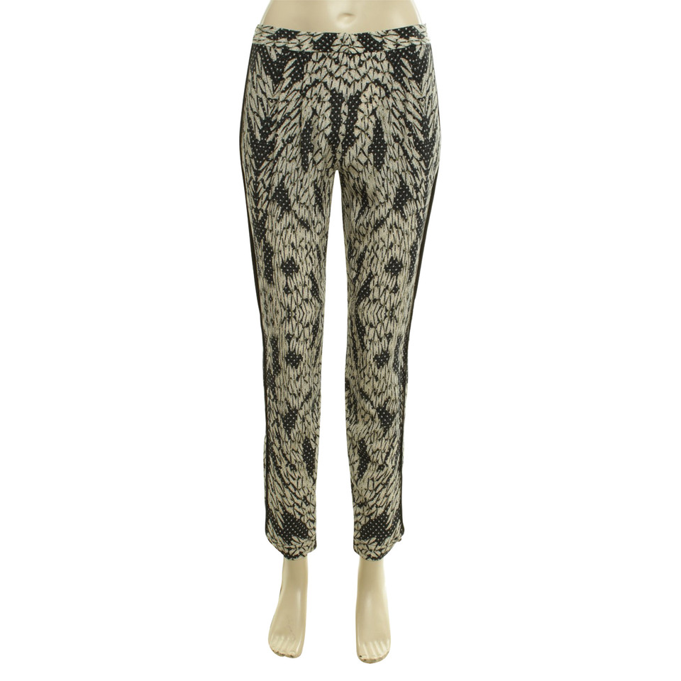 Diane Von Furstenberg Silk pants with pattern