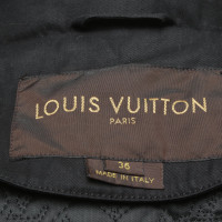 Louis Vuitton Mantel mit Pelzkragen 