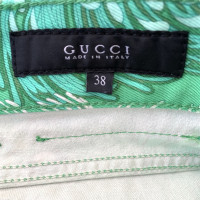 Gucci Pantaloncini in Cotone in Verde