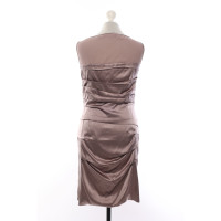 Marc Cain Dress Silk in Taupe