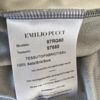 Emilio Pucci Kleid aus Seide in Grau