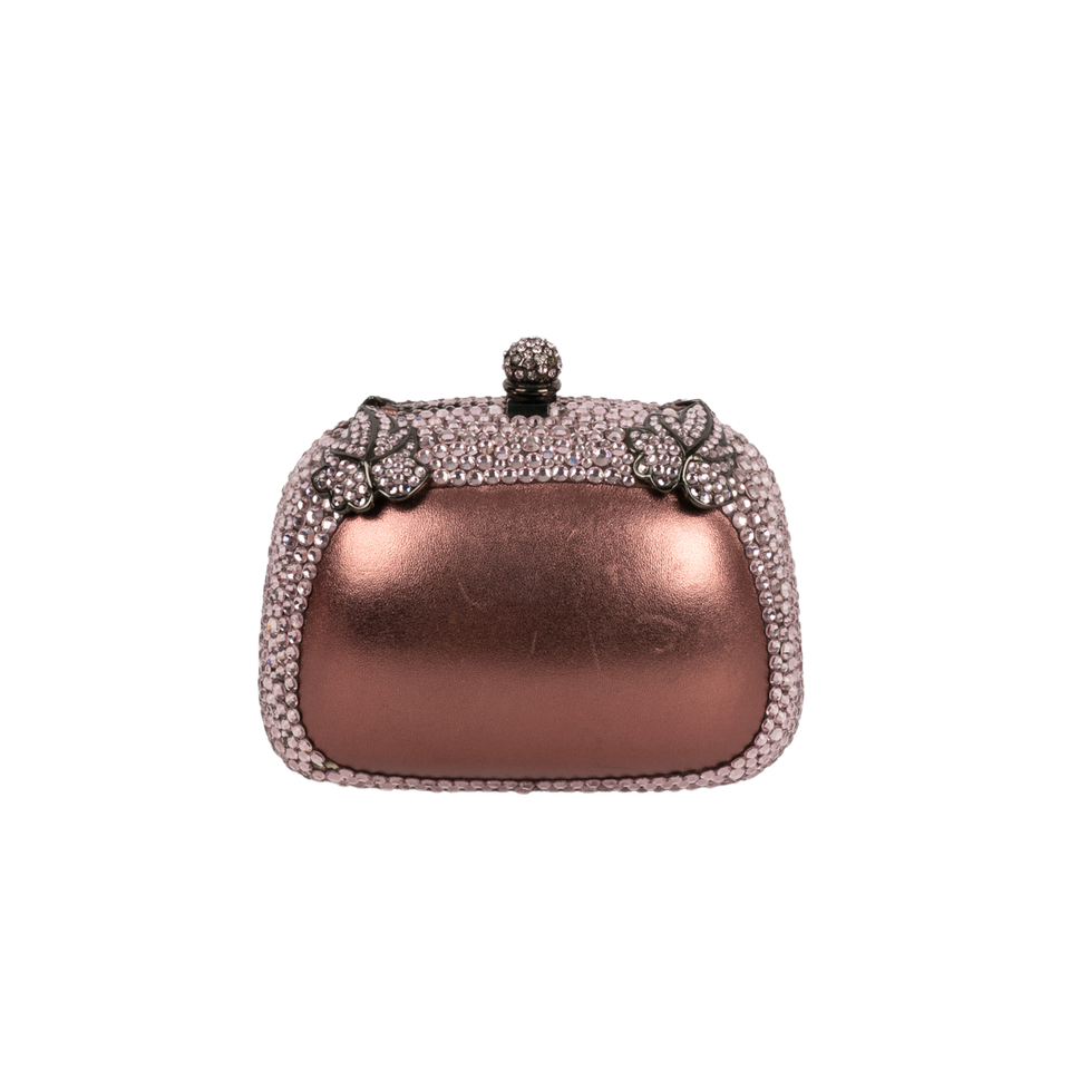 Rodo Handbag Leather in Violet