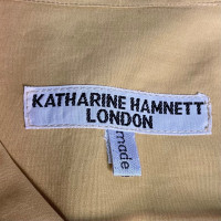 Katharine Hamnett Oberteil aus Baumwolle in Gelb