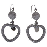 Moschino Cheap And Chic Earring in Silvery