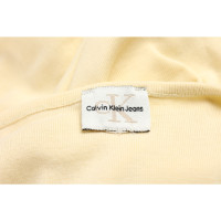 Calvin Klein Jeans Oberteil aus Baumwolle in Gelb
