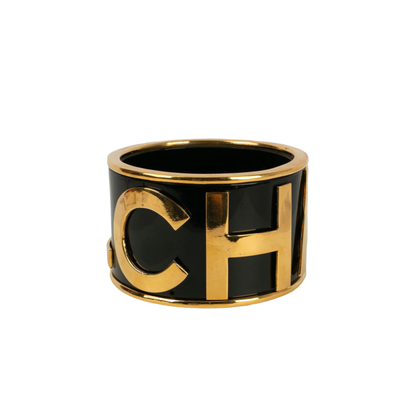 Chanel Armreif/Armband in Schwarz