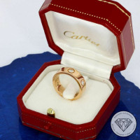 Cartier Love Ring mittel Gold in Oro rosso in Oro