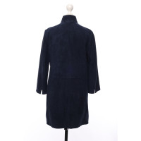 Fay Jacket/Coat Leather in Blue