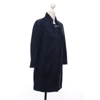 Fay Jacket/Coat Leather in Blue