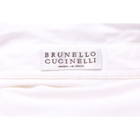 Brunello Cucinelli Oberteil in Weiß