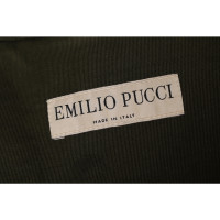 Emilio Pucci Jacke/Mantel aus Baumwolle in Grün