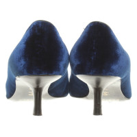 Unützer Velvet pumps in blue