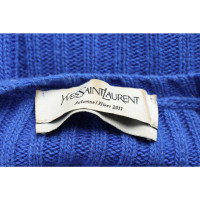 Yves Saint Laurent Jurk in Blauw