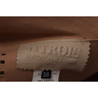 Jitrois Jacke/Mantel aus Leder in Beige