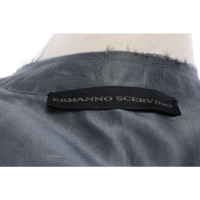 Ermanno Scervino Blazer aus Seide in Blau