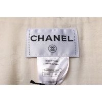 Chanel Blazer aus Baumwolle in Creme