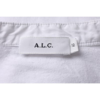 A.L.C. Top en Coton en Blanc
