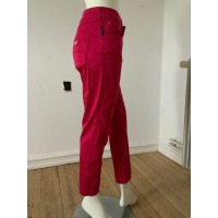 Armani Jeans Paire de Pantalon en Rouge