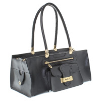 Escada Lederhandtasche in Schwarz