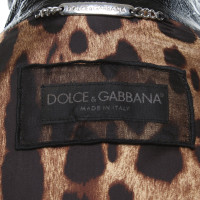 Dolce & Gabbana Mantel aus Lackleder