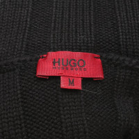 Hugo Boss maglione di lana in nero