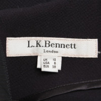 L.K. Bennett Jurk in donkerblauw