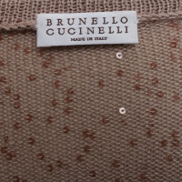 Brunello Cucinelli Pull à paillettes