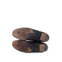 Burberry Stiefel aus Leder in Braun