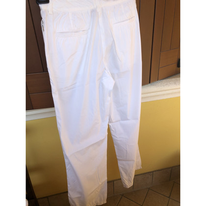 Prada Trousers Cotton in White