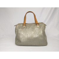 Carolina Herrera Handbag Leather in Silvery
