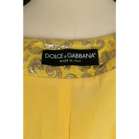 Dolce & Gabbana Jas/Mantel in Geel