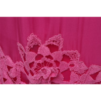 Alberta Ferretti Kleid aus Seide in Rosa / Pink