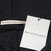 Balenciaga Paio di Pantaloni in Cotone in Nero