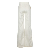 Gabriela Hearst Paire de Pantalon en Coton en Blanc