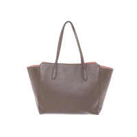 Gucci Swing Tote aus Leder in Taupe