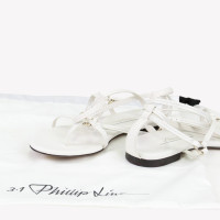 3.1 Phillip Lim Sandalen aus Leder in Weiß