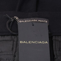 Balenciaga Paio di Pantaloni in Lana in Bianco