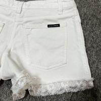 Dolce & Gabbana Jeans aus Jeansstoff in Weiß