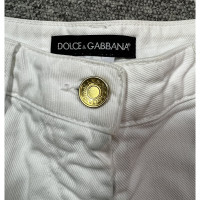 Dolce & Gabbana Jeans aus Jeansstoff in Weiß