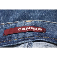 Cambio Skirt Jeans fabric in Blue