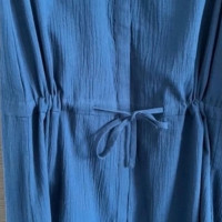 Comptoir Des Cotonniers Kleid aus Baumwolle in Blau