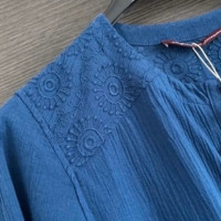 Comptoir Des Cotonniers Vestito in Cotone in Blu