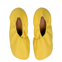 Dries Van Noten Pumps/Peeptoes Leather in Yellow