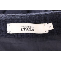 0039 Italy Blazer aus Baumwolle in Blau