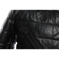 Alexander Wang Pour H&M Jacke/Mantel aus Leder in Schwarz